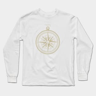 Marine nautical boat compass Long Sleeve T-Shirt